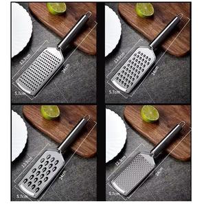 Râpe à fromage carotte à trous différents L M S ustensiles de cuisine en acier inoxydable - Product Image 4