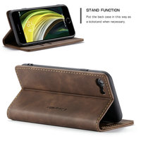 Étui portefeuille en cuir rétro CaseMe pour VIVO X70 Pro Plus, protection pour VIVO X70pro X60 Pro, coque avec béquille magnétique