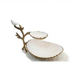 Cuencos de Servir de Aluminio con Acabado de Lujo, Estilo Antiguo, Ecológicos, con Diseño Premium para Uso Exclusivo en Cenas y Fiestas - Product Image 1