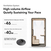 Cabines de travail acoustiques Soundbox, cabines insonorisées pour bureaux, salles de silence pour appels téléphoniques