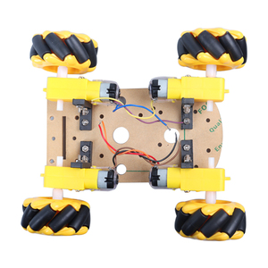 Bộ Khung Gầm Xe Hơi Robot Thông Minh <span class=keywords><strong>4WD</strong></span> Tự Làm Khung Gầm Robot Bánh Xe Omni - Product Image 3