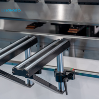 Prensa Plegadora Eléctrica Longbo 20T-1000mm con Programación CNC y Servoaccionamiento, Totalmente Eléctrica, para Barras de Presión
