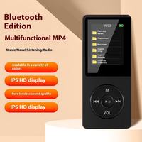 Pemutar MP3 tombol sentuh, Walkman kualitas tinggi, Speaker Media multi fungsi HiFi Radio portabel untuk 5.3 8GB
