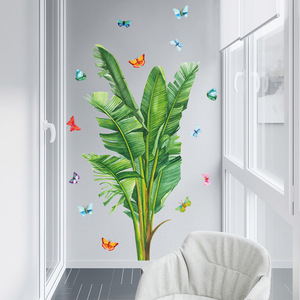 Verde tropicale foglia di palma <span class=keywords><strong>piante</strong></span> stampate autoadesive PVC adesivo <span class=keywords><strong>da</strong></span> <span class=keywords><strong>parete</strong></span> soggiorno per casa ristorante elegante e Versatile arte della <span class=keywords><strong>parete</strong></span> - Product Image 5