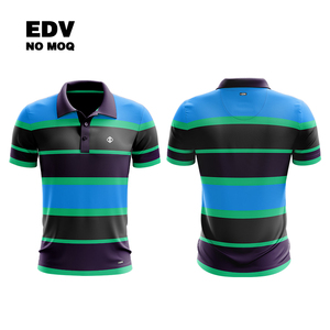 Polo de Diseño Personalizado, Manga Corta, Suave, Transpirable y Moderno para Uso Diario Informal - Product Image 4