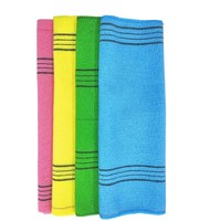 Serviette double face Gant de bain exfoliant coréen Gommage corporel Serviette de douche
