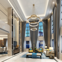 Solución Integral de Diseño de Interiores y Arquitectura para Villas de Lujo con Renderizado 3D y Plano de Planta