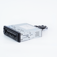 Amplificateur de karaoké pour camion à un seul DIN avec Bluetooth, lecteur audio stéréo robuste 12V/24V pour bus et autocars