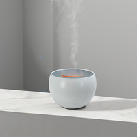 Meilleure vente 150ml électrique USB Ultrasonic Fire Flame Aroma Diffuseurs Huile essentielle Parfumé Ultrasonique Humidificateur d'air