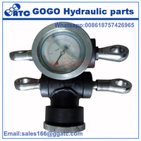 Tensiomètre hydraulique à pointeur pour câbles, fibres optiques et fils – Mesure de tension hydraulique 1T-10T