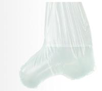 Surchaussures jetables robustes en PE pour ferme, imperméables et antidérapantes, pour la visite de bétail et les interventions vétérinaires