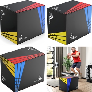 CZFIT Venta Directa de Fábrica, Caja Pliométrica 4 en 1 de 30 kg, Caja de Salto con Logotipo Personalizado, Entrenamiento Físico, Caja Pliométrica 3 en 1 OEM Personalizada - Product Image 1
