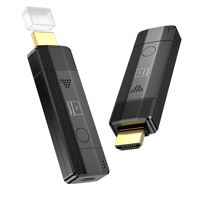 50M HDMI Wireless Transmitter and Receiver 1080p Wireless HDMI Audio and Video Extender Kit TV Mirroring Converter