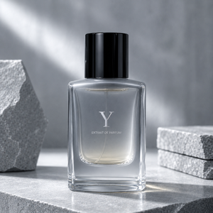 Factory Black Cap Square Shape Thick Bottom 30ml 50ml 100ml Luxury Perfume <b>Bottle</b> with Box Packaging - Product Image 3