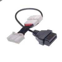 AOTAI 16PIN OBD2 Femelle à 26PIN Tesla OBD Adaptateur Câble Lecteur de Code pour Tesla Model 3 & Y 2019 à 2021 Build