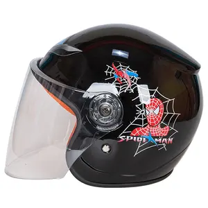 高品质半面摩托车便携式EPS碰撞头盔摩托车头盔儿童夏季自行车制造商