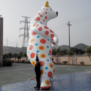 Decoración Inflable Personalizada con Forma de Animal de Dibujos Animados con Puntos de Colores para Parques Culturales y Espectáculos Temáticos - Product Image 3