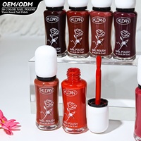 Vernis à ongles KUDAN à paillettes imprimé rose, plusieurs nuances chatoyantes, marque privée personnalisée pour les grossistes de salons de beauté en UE et aux États-Unis