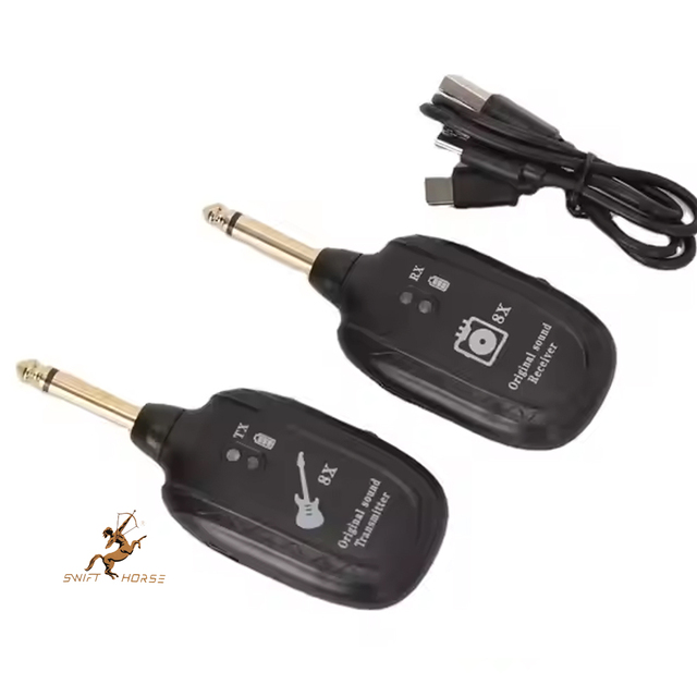 Hot Sale Electric Guitar Accessories Original Sound Transmitter Audio Connector Wireless Technology