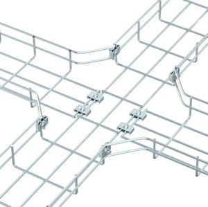 ถาดสายเคเบิลแบบเจาะรู ทำจากเหล็กชุบสังกะสีแบบจุ่มร้อน ชุบสังกะสีแบบพิเศษ หรือสแตนเลส หรืออะลูมิเนียม - Product Image 2