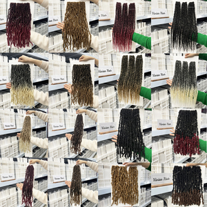 <span class=keywords><strong>Cheveux</strong></span> à tresser populaires de 20 pouces, 3x pré-torsadés, Passion Twist, colorés, fibre ignifuge de qualité supérieure, Bomb Ghana Twist, <span class=keywords><strong>cheveux</strong></span> à crocheter - Product Image 6