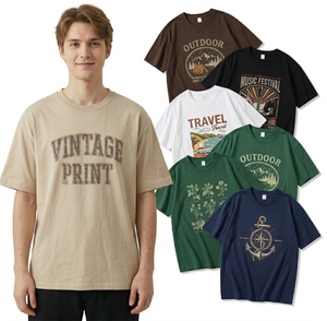 T-shirt unisexe avec imprimé poitrine, style gothique, en coton pur épais, taille unique, en stock - Product Image 2