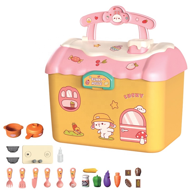 Children Play House Simulation Kitchen Utensils