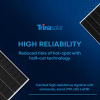 Trina Vertex N Bificial N tipe i-topcon modul fotovoltaik kaca ganda 690W 695W 700W 705W 710W panel surya Trina