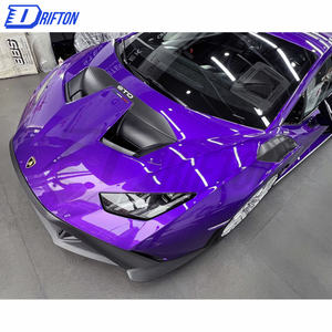 Embellecedor central de capó delantero de fibra de carbono seco para Lamborghini Huracan STO 2021-2025 - Product Image 1