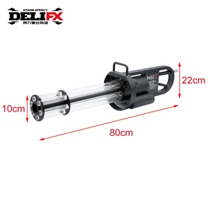 DELIFX Handhold 6x3W RGB Color Mixto Spinning Led Co2 Gun con 8x1,5 V Batería de celda seca Magic Co2 Jet Smoke Gun para discotecas - Product Image 6