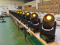 Projecteur LED mobile 300W BSW pour événements disco, églises, profilés d'événements, lumière de scène DMX LED