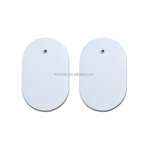 KM803 Électrode Pad Avec Pin/snap Non-tissé Pas Cher Hôpital PET Matériel Corps Complet Massage Électronique Soulager Les Douleurs Musculaires - Product Image 1