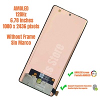 IPARTS Pantalla de Repuesto Nueva para Infinix Note 40 Pro+ Pro Plus 5G X6851B AMOLED Táctil con Marco Frontal OEM