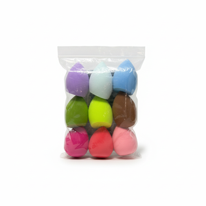 Éponge de maquillage en forme de goutte d'eau, lavable, sans latex, pour poudre, coupe biseautée, applicateur de maquillage en forme d'œuf - Product Image 1