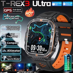 Reloj Inteligente HT38 con GPS, Brújula, Altímetro, Batería de 1100 mAh, Sistema Dual, Portátil para Correr y Hacer Senderismo al Aire Libre - Product Image 6