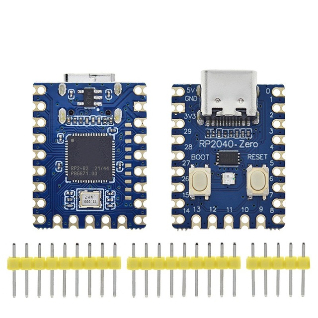 Stock Raspberry Pi RP2040 Microcontroller Development Board for Electronic Components