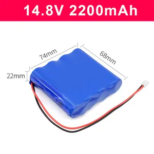 16.8v Large Capacity 18650 Battery Audio LED Light 18V Rechargeable BMS Li Ion 14.8V 18650 Lithium Battery Pack