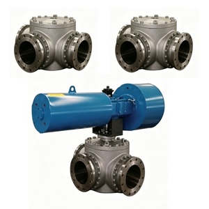 Wuzhong Instrument G2030 Three Way Ball for Pipeline Fluid <b>Diverting</b> Chemical Water Treatment - Product Image 1
