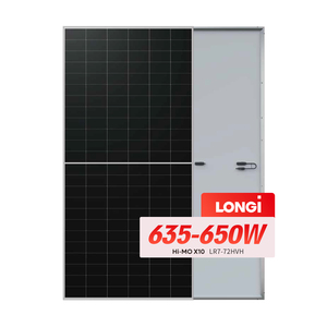 แผงโซลาร์เซลล์แบบโมโนเฟเชียลกรอบสีดำคุณภาพสูงระดับ Tier 1 ยี่ห้อ Longi Solar รุ่น Hi-mo X10 LR7-54HVH - Product Image 3