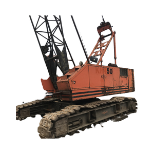 Grúa sobre Orugas HITACH KH150 Usada en Buenas Condiciones con Componentes Originales: Motor Isuzu, Bomba, Caja de Cambios, Rodamientos - Product Image 1