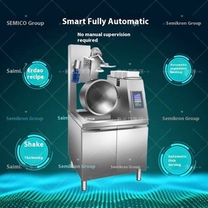 Semikron Hoàn Toàn Tự Động Thông Minh 304 Thép Không Gỉ Thân Thiện Với Môi Nấu Ăn Chảo Máy Cho Nhà Hàng Nhà Bếp Cho Cơm Chiên - Product Image 6