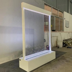 Factory Direct Sales Pull Cord Household Commercial Outdoor Waterfall Wall Flowing Water Fountain Wall - Product Image 2