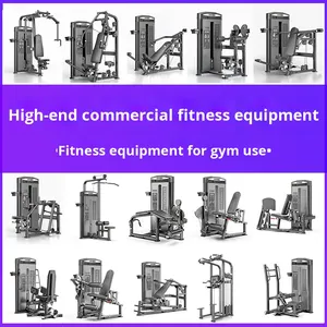 Equipo de Gimnasio Comercial, Juego Completo, Máquina de <span class=keywords><strong>Curl</strong></span> de Piernas, Polea Alta, Ejercicios de Empuje y Empuje, Entrenamiento de Fuerza en Estudio, Acero - Product Image 5