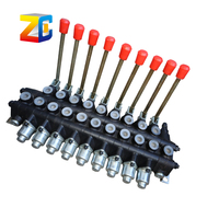 Pièces hydrauliques de soupape de commande hydraulique proportionnelle Yuken P40 de soupape de surpression hydraulique à télécommande