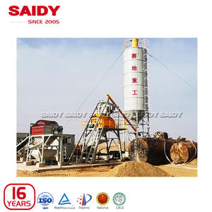 Portatile Mini WBZ400 Ready Mix Calcestruzzo Impianto Di Betonaggio Universale di Miscelazione Piante Stazione di Dosaggio - Product Image 5