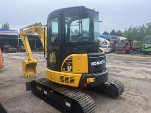 Excavadora Pequeña Komatsu PC55 en Venta con Componentes Esenciales: Bomba, Motor - Product Image 4