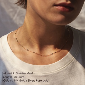 Nuovi Prodotti Collana Girocollo da Donna in Acciaio Inossidabile con Ciondolo a Forma di Labbra Cave YX15472 - Product Image 6
