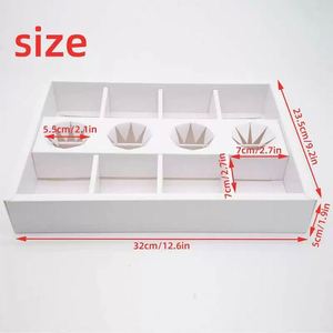 Boîte en papier jetable recyclable personnalisée pour sushis, autres fruits, biscuits, poulet frit, plateaux repas à emporter, emballage alimentaire - Product Image 2