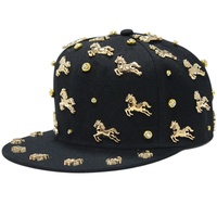 Custom Logo Flat Bill Mannen Vrouwen Custom Geborduurde Strass Strass Snapback Cap Hoed Strass Baseball Cap Strass Sport Cap