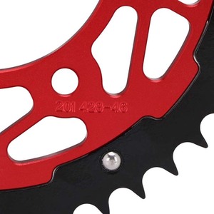 Piñón de Cadena para Motocicleta, Piñón de Cadena de Aluminio CNC para XR100R / CRF125F/FB, Piezas de Modificación para Motocicletas Todoterreno - Product Image 6